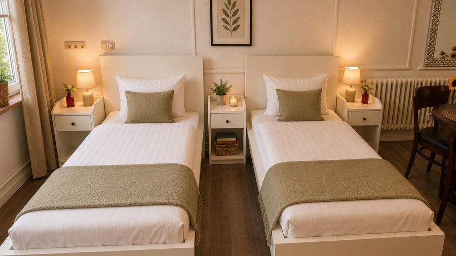 Doppelzimmer in der Kolpingstraße 112, Duisburg-Hamborn